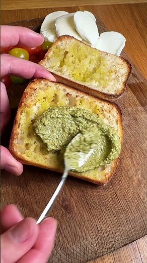 I Don't Want a Boring Sandwich: Pesto Prosciutto Ciabatta