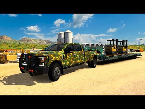 Hot Shot Trucking F450!! American Truck Simulator. Mason Mod Shop