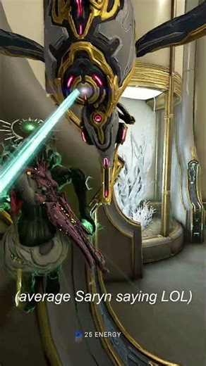 Warframe (average Saryn saying LOL) #sorts #gaming #warframe #
