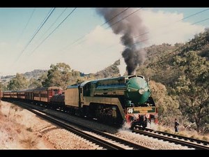 3801 Bicentennial Train to Perth May 1988 News Clip compilation