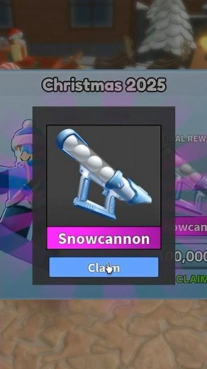 THE NEW SNOW CANNON IN MM2 ❄️