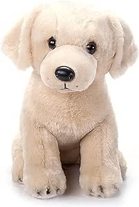 The Petting Zoo Yellow Lab Dog Stuffed Animal Plushie, Gifts for Kids, Lab Dog Plush Toy 12 inches