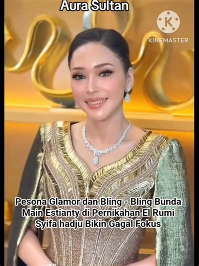 Pesona Glamor dan Bling -Bling Main Estianty di Pernikahan El Rumi Syifa hadju Bikin G4gal Fokus