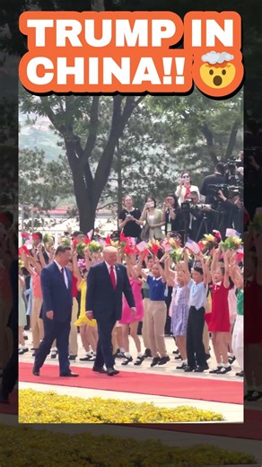The Reception For Pr Trump in China is INCREDIBLE!
