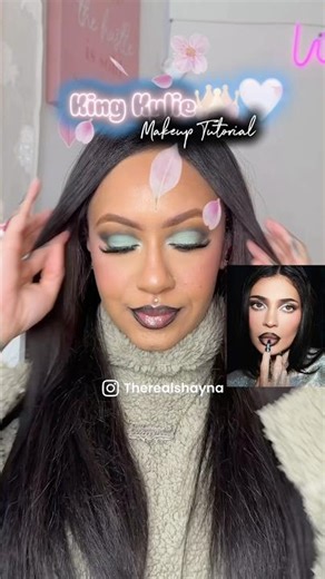 #KingKylie 🖤👑🩵 #makeuptutorial #subscribe #grwm #nycmakeupartist #2016makeup