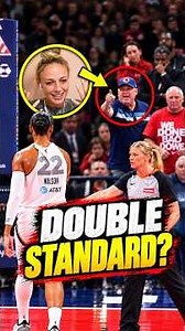 Sophie Cunningham Questions A'ja Wilson's WILD Double Standard #shorts