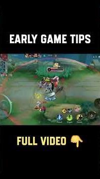 EARLY GAME TIPS FOR EXP LANE #kinggamer33 #mobalegends5v5 #moba5v5pippin #moba5v5english