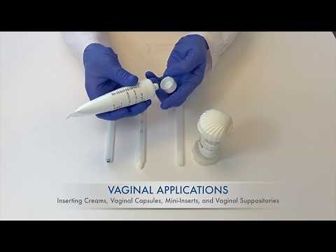 Vaginal Applications: Inserting a Medication Vaginally