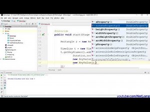 JavaFX BONUS - Animieren - Timeline, KeyFrame, KeyValue