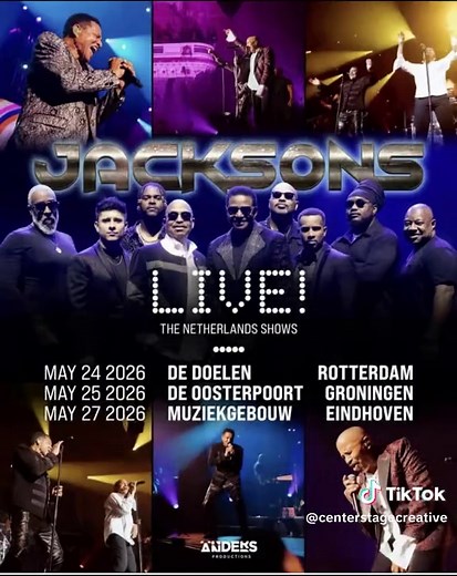 The Jacksons Live in Concert: Exclusive Dutch Shows