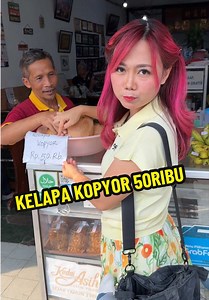 AUTO beli klo di supermarket udah 80rb 1 nya… #garagaragina #kelapakopyor #kopyor #cikarang