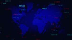 Download Digital fly binary code background loop. Data binary code network. 4K loop animation. for free