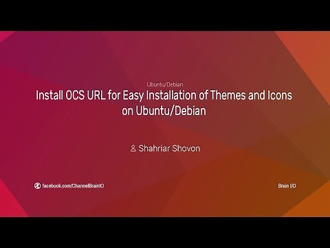 Install OCS URL for Easy Installation of Themes and Icons on Ubuntu/Debian