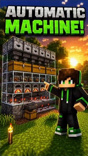 ​💥 How to Build an Automatic Fire Charge Cannon in Minecraft! 💥​#viral