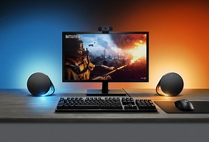 Logitech G560 - podświetlane głośniki 2.1 z systemem Lightsync