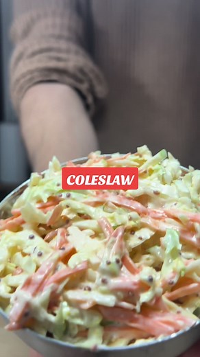 Receta fácil de ensalada de col coleslaw
