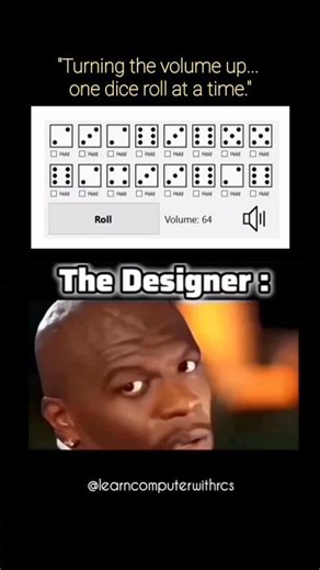 POV: A Game Developer Designed the Volume Button 🎮 #coding #memes #funny #shorts