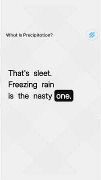 What Is Precipitation? #precipitation #rain #weather