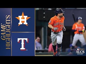 Astros vs. Rangers ALCS Game 5 Highlights (10/20/23) | MLB Highlights