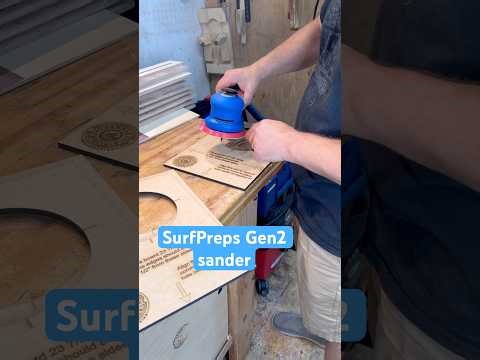 SurfPrep Gen2 sander with increased body size for cooling #workshop #woodworking #tools