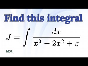 AP Calculus BC: Integral with Repeated Linear Factors — Step-by-Step Solution | MOA Lesson 21