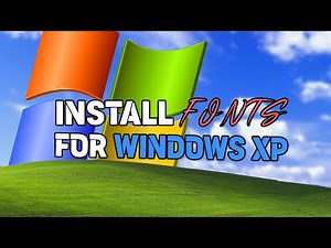 How to install Fonts in windows xp #shorts #tech #microsoft