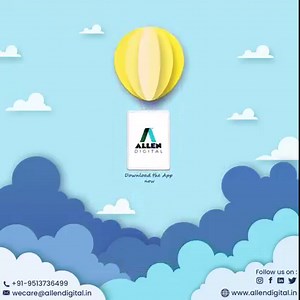 Quality Education at a click of a button. Download the App now! - Please visit our website to get details about various courses: https://www.allendigital.in - For any other queries please feel free to contact: wecare@allendigital.in | 91-9513736499 To Download our App- Play Store: https://play.google.com/store/apps/details?id=com.learn.allendigital Apple Store: https://apps.apple.com/in/app/allen-digital/id1597557117 #education #allendigital #allenkota #academics #kotacoaching | ALLEN Digital