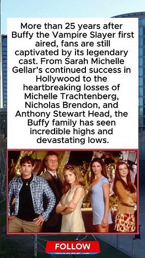 Buffy Cast Then vs Now: Tragic Losses, Shocking Changes & Where the Stars Are Today! #shorts #movie