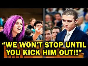 Barron Trump DESTROYS Liberal Student in University Debate!