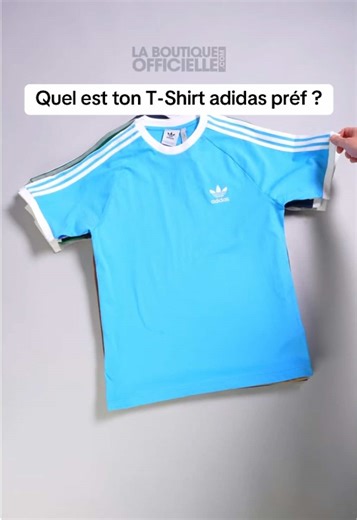 Choisis ton T-Shirt Adidas 3 Stripes à la Boutique Officielle