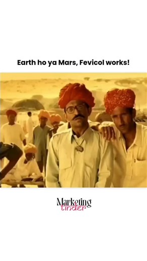 MarketingTinder on Instagram: "Fevicol’s ‘Aliens’ ad proves that whether it’s earthlings or extraterrestrials, jab chipke Fevicol se… toh tootega hi nahi! Timeless, witty, and unbreakably iconic. #Fevicol #AliensAd #CreativeAds #Ogilvy #ClassicAds #TimelessAds #FevicolKaJod"