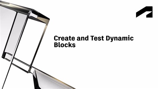 Create and test dynamic blocks | Autodesk
