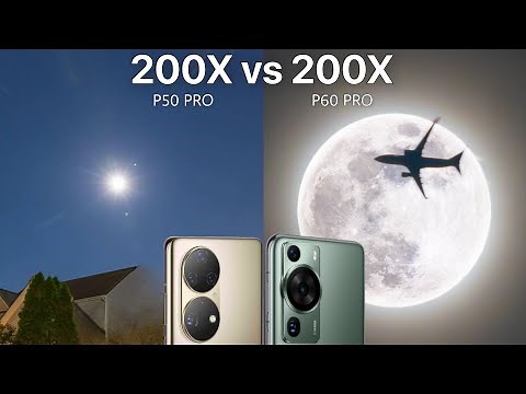 Huawei P60 Pro vs Huawei P50 Pro Live Zoom Test Comparison
