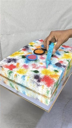 Holi special cake decoration #holispecial #holi #roycakeart #shorts #tranding #viral