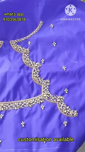 maggam work customization available design