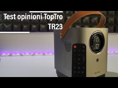 TopTro TR23 Test recensione del proiettore.