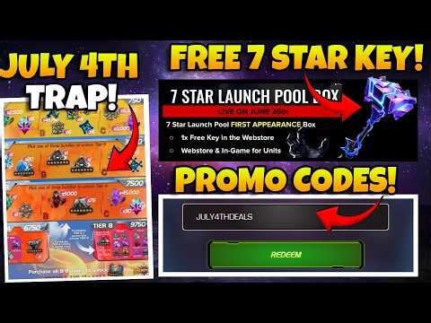 FREE 7★ KEY?! PROMO CODES RETURN & JULY 4TH DEALS TRAP! | MCOC