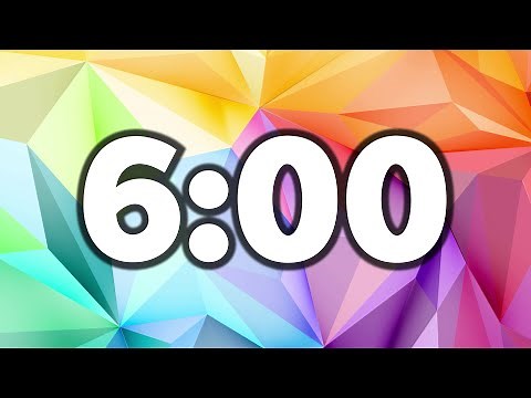Countdown Timer For 6 Minutes