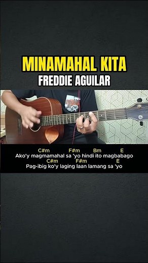 Minamahal Kita - Freddie Aguilar | Easy Guitar Tutorial