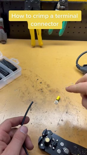 How to Crimp a Terminal Connector - Automotive Wiring Guide