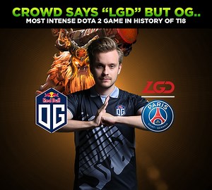 1.2M views · 18K reactions | Most intense Dota 2 game of The International 2018 OG vs PSG.LGD Upper Bracket Finals | YouJace Gaming | Facebook
