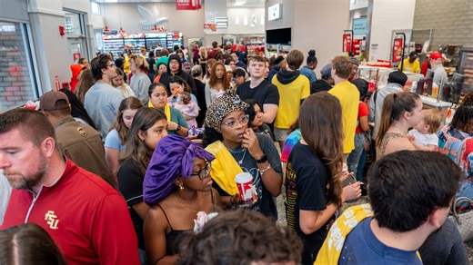 It's here: Wawa opens its first store in Tallahassee to crush of crowds