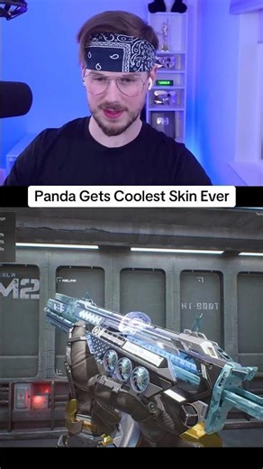 Panda gets Coolest Skin Ever!😍