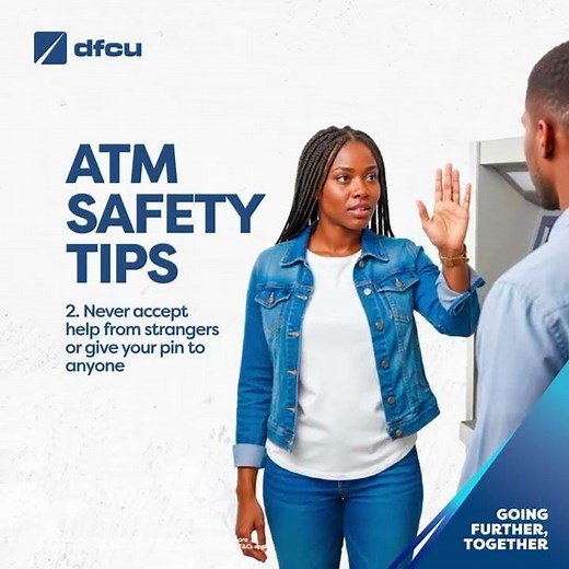 dfcu ATM Safety Tips