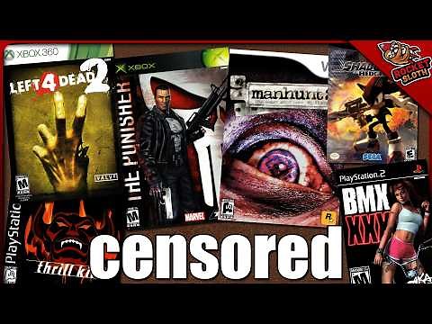 games censored by ESRB ratings...