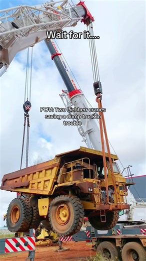 Liebherr Cranes to the Rescue: A Dramatic POV