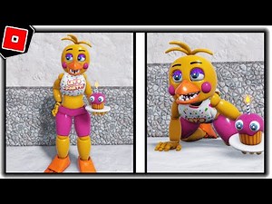 SHOWCASE of REWORKED TOY CHICA MORPH in FREDBEAR'S MEGA ROLEPLAY - Roblox
