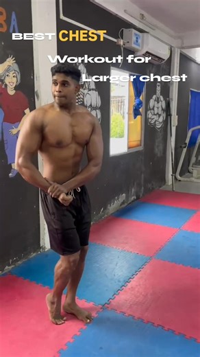 BEST EXERCISES FOR LARGER CHEST 🏋💪​#gym​#fitness​
