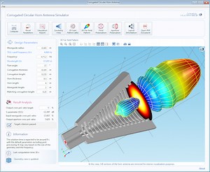 How to Create a Simulation App: Horn Antenna Demo