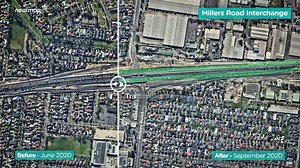 2.7K views · 63 reactions |  We’ve completed a major step in widening the West Gate Freeway! Traffic using the freeway is now placed on brand new lanes - so we can get to work in the centre of the freeway to continue widening works. Learn more about our widening works: https://westgatetunnelproject.vic.gov.au/construction/west-gate-freeway | West Gate Tunnel Project | Facebook